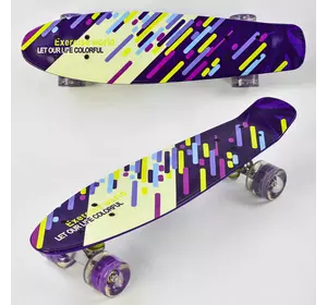 Скейт F 9797 (8) Best Board, доска=55см, колёса PU, СВЕТЯТСЯ, d=6см