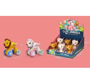 Набір заводних іграшок SYE 266-16 A (18/2) ЦІНА ЗА 6 ШТУК У БЛОЦІ, "Лев" Набір заводних іграшок SYE 266-16 A (18/2) ЦІНА ЗА 6 ШТУК У БЛОЦІ, "Лев"