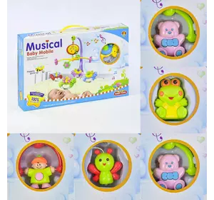 Карусель 6518 ABCDE (24/2) музична, регулятор гучності, 5 видів, на батарейці, в коробці Карусель 6518 ABCDE (24/2) музична, регулятор гучності, 5 видів, на батарейці, в коробці