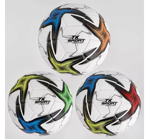 Мяч футбольный С 50157 (60) 3 цвета, материал PU, 330 грамм, размер №5