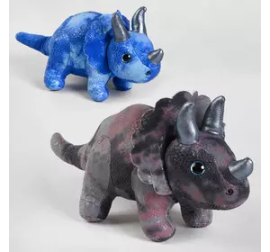 Мягкая игрушка M 46718 (300) "Динозавр", 2 цвета, высота 15см, в пакете