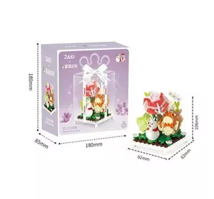 Конструктор XWZB 23021 (36) пластикова колба, в коробці Конструктор XWZB 23021 (36) пластикова колба, в коробці