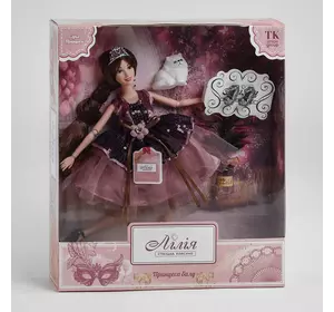Кукла Лилия ТК - 13423 (48) “TK Group”, “Принцесса бала”, аксессуары, в коробке