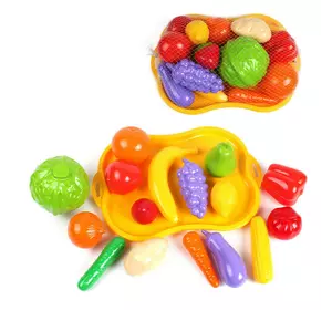 гр Набір фруктів і овочів 5347 (18) "Technok Toys" гр Набір фруктів і овочів 5347 (18) "Technok Toys"