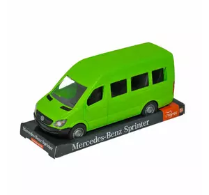 гр Автомобіль "Mercedes-Benz Sprinter" пасажирський (зелений) на планшетці 39714 (6) "Tigres"