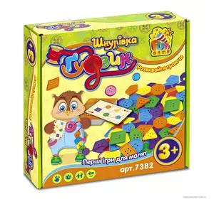 гр Гра - Шнурівка "Ґудзик" 7382 (12) "4FUN Game Club", у коробці гр Гра - Шнурівка "Ґудзик" 7382 (12) "4FUN Game Club", у коробці