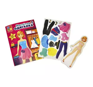 гр Магнітна гра "Everyday look" в папці (укр) VT3204-31 (60)  "Vladi Toys" гр Магнітна гра "Everyday look" в папці (укр) VT3204-31 (60)  "Vladi Toys"