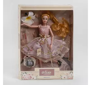 Кукла Лилия ТК - 10445 (48/2) "TK Group", "Принцесса стиля", аксессуары, в коробке