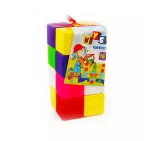 гр Кубик цветной в сетке 111/1 (6) 16 куб. "BAMSIC"