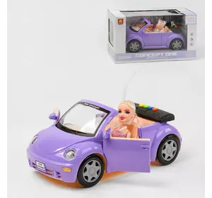 Машинка с куклой WY 580 B (18) световые и звуковые эффекты, в коробке