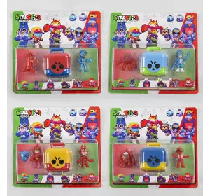 Герої 36904 (120) BRAWL STARS, 4 види, на листі, ВИДАЄТЬСЯ ТІЛЬКИ МІКС ВИДІВ Герої 36904 (120) BRAWL STARS, 4 види, на листі, ВИДАЄТЬСЯ ТІЛЬКИ МІКС ВИДІВ