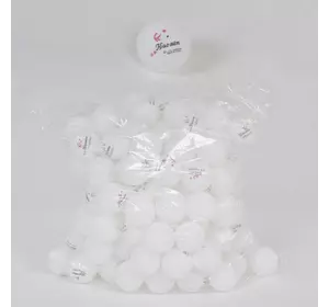 Мяч для настольного тенниса C 40227 (20) 150 штук в кульке, d=4 см