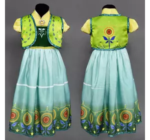 Платье Фроузен С 23000 (120) "Принцесса Анна" размер - "S", рост - 110см