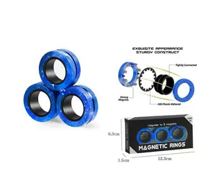 Гра-антистрес 2021-189 A (200) 3 магнітних кільця, в коробці Гра-антистрес 2021-189 A (200) 3 магнітних кільця, в коробці