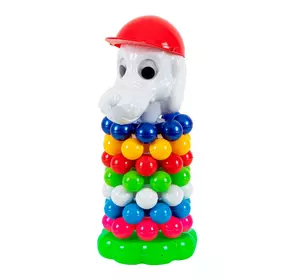 гр Піраміда кулька (собачка) 1802 (12) в сітці "BAMSIC" гр Піраміда кулька (собачка) 1802 (12) в сітці "BAMSIC"