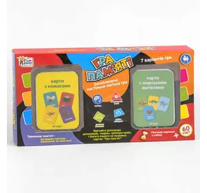 гр Карткова гра "Гра пам`яті - з морськими жителями та комахами" UKВ-В 0046-3 (24) "4FUN Game Club", пісочний годинник, українською мовою, в коробці гр Карткова гра "Гра пам`яті - з морськими жителями та комахами" UKВ-В 0046-3 (24) "4FUN Game Club", пісочний годинник, українською мовою, в коробці