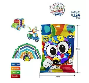 Конструктор 304 Y-22 (96/2) 124 деталі, в пакеті Конструктор 304 Y-22 (96/2) 124 деталі, в пакеті