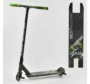 Самокат трюковый 41747 Best Scooter (4) "CRASH" HIC-система, ПЕГИ, алюминиевый диск и дека, колёса 110мм PU, ширина руля - 57 см, в коробке Самокат трюковый 41747 Best Scooter (4) "CRASH" HIC-система, ПЕГИ, алюминиевый диск и дека, колёса 110мм PU, ширина руля - 57 см, в коробке
