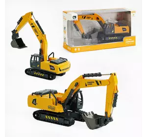 Екскаватор CLM 23 A (72/2) металевий ківш, інерція, металопластик, в коробці Екскаватор CLM 23 A (72/2) металевий ківш, інерція, металопластик, в коробці