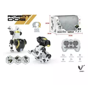 Песик на радіокеруванні LH-R 1 (12) акумулятор 3.7 V, звуки, підсвічування, озвуч. англ. мовою, пісні, казки, трюки, управління голосом, в коробці Песик на радіокеруванні LH-R 1 (12) акумулятор 3.7 V, звуки, підсвічування, озвуч. англ. мовою, пісні, казки, трюки, управління голосом, в коробці