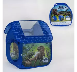Палатка детская Динозавры Х 001 D (48) 112х102х114 см, в сумке