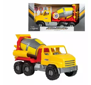 гр Авто "City Truck" бетонозмішувач 39365 (6) "Tigres", в коробці