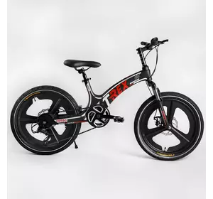 Детский спортивный велосипед 20’’ CORSO «T-REX» TR-97001 (1) магниевая рама, оборудование MicroShift, 7 скоростей, собран на 75