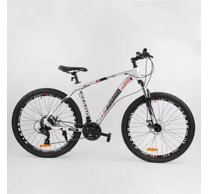 Велосипед Спортивный CORSO «FIARO» 27.5" дюймов 73228 (1) рама алюминиевая, оборудование Shimano 21 скорость, собран на 75