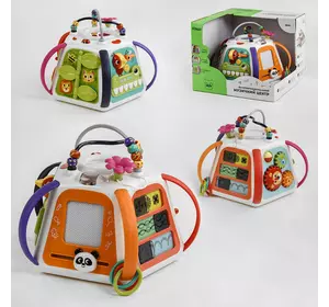 Музичний мультибокс TK 3153 (4) "TK Group", подсветка, мелодии, звуки, пальчиковый лабиринт, логическая игра, магнитная доска, в коробке Музичний мультибокс TK 3153 (4) "TK Group", подсветка, мелодии, звуки, пальчиковый лабиринт, логическая игра, магнитная доска, в коробке