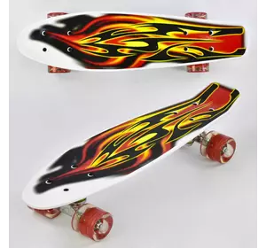 Скейт F 4380 (8) Best Board, доска=55см, колёса PU, СВЕТЯТСЯ, d=6см