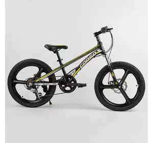 Детский спортивный велосипед 20’’ CORSO «Speedline» MG-40017 (1) магниевая рама, магниевые литые диски, Shimano Revoshift 7 скоростей, собран на 75