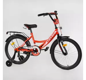 Велосипед 20" дюймов 2-х колёсный "CORSO" MAXIS-20210 (1) ручной тормоз, звоночек, доп. колеса, СОБРАННЫЙ НА 75 в коробке
