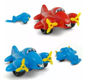 гр Іграшка "Літак Максик" 3701 (12) "Technok Toys" 2 кольори, 20см, в сітці гр Іграшка "Літак Максик" 3701 (12) "Technok Toys" 2 кольори, 20см, в сітці