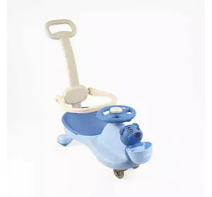 Каталка-толокар JOY SJ-918-30 (6) колеса PU зі світлом, музика та світло, захисний бампер, батьківська ручка, в коробці Каталка-толокар JOY SJ-918-30 (6) колеса PU зі світлом, музика та світло, захисний бампер, батьківська ручка, в коробці