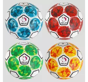 Мяч футбольный С 50155 (60) 4 цвета, материал TPU, 290 грамм, размер №5