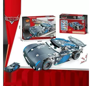 Конструктор металевий 128-5 (72/2) “Автомобіль”, інструменти, в коробці Конструктор металевий 128-5 (72/2) “Автомобіль”, інструменти, в коробці