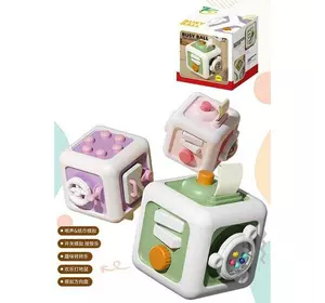 Бізіборд YD 750-16 (168) 3 кольори, "Куб", пискавка. тріскачка, пальчикові ігри, в коробці, ВИДАЄТЬСЯ ТІЛЬКИ МІКС ВИДІВ Бізіборд YD 750-16 (168) 3 кольори, "Куб", пискавка. тріскачка, пальчикові ігри, в коробці, ВИДАЄТЬСЯ ТІЛЬКИ МІКС ВИДІВ