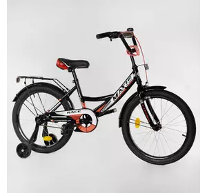 Велосипед 20" дюймов 2-х колёсный "CORSO" MAXIS-20540 (1) ручной тормоз, звоночек, доп. колеса, СОБРАННЫЙ НА 75 в коробке