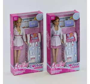 Кукла Anlily  99062 (72) "Доктор", 2 вида, аксессуары,  в коробке