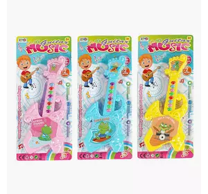 Гітара 1010 В (192/2) 3 види, звук, 2 режими, 8 кнопок, на батарейках, на листі, ВИДАЄТЬСЯ ТІЛЬКИ МІКС ВИДІВ Гітара 1010 В (192/2) 3 види, звук, 2 режими, 8 кнопок, на батарейках, на листі, ВИДАЄТЬСЯ ТІЛЬКИ МІКС ВИДІВ