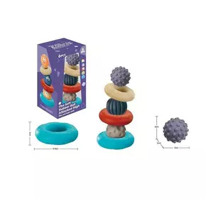 Набір сенсорних іграшок 1130 (72) 6 елементів, в коробці Набір сенсорних іграшок 1130 (72) 6 елементів, в коробці