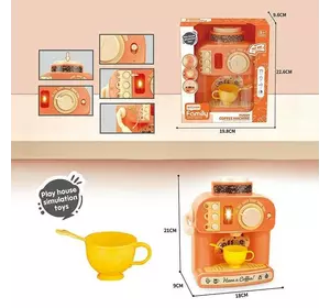 Кавомашина 8023-1 (48) звук, підсвічування, чашка, ложка, в коробці Кавомашина 8023-1 (48) звук, підсвічування, чашка, ложка, в коробці