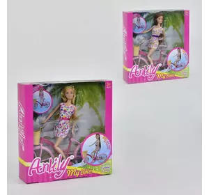 Набор Кукла с велосипедом 99043 (24) 2 вида, велосипед, в коробке