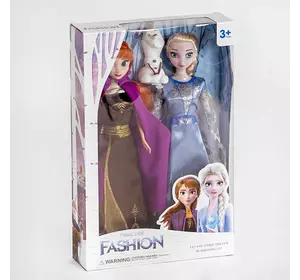 Набір ляльок YF 1138 J (96/2) "Принцеси снігових долин", 2 кукли, сніговик,в коробці