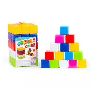 гр "Кубики сіті 45" 0419 (10) "BAMSIC" 45 штук, в сітці гр "Кубики сіті 45" 0419 (10) "BAMSIC" 45 штук, в сітці