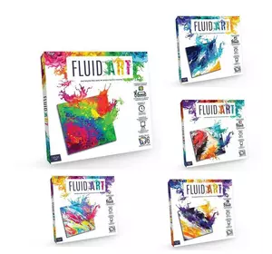 гр Креативна творчість "Fluid ART" FA-01-01,02,03,04,05 (5) "Danko Toys"