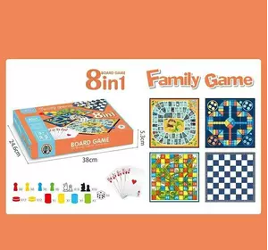 Гра 8028 (36/2) 8 в 1, в коробці Гра 8028 (36/2) 8 в 1, в коробці