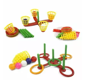 гр Набір дитячий "Кільцекид №2 110 з пасткою (8) "BAMSIC" гр Набір дитячий "Кільцекид №2 110 з пасткою (8) "BAMSIC"