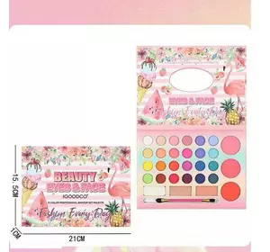 Косметика IG 3086 (144/12) палетка, 30 кольорів, пензлик, дзеркальце, у плівці Косметика IG 3086 (144/12) палетка, 30 кольорів, пензлик, дзеркальце, у плівці