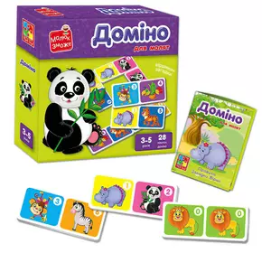 гр Доміно "Зоопарк" - VT 2100-07 укр. (18) "Vladi Toys", 18 шт, в коробці гр Доміно "Зоопарк" - VT 2100-07 укр. (18) "Vladi Toys", 18 шт, в коробці
